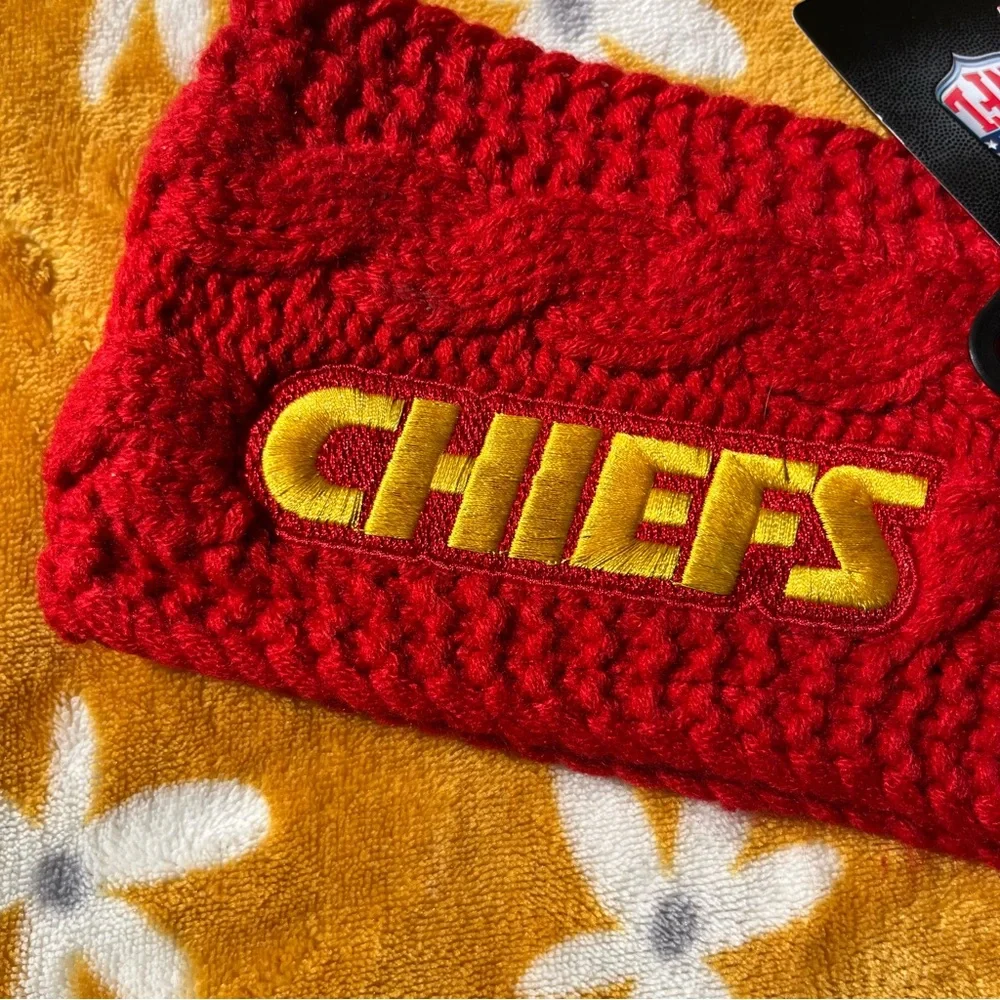 Kansas City Chiefs NWT FOCO Womens Knit Fit Headband